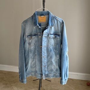 Jack & Jones - Intelligence Denim Distressed Jacket